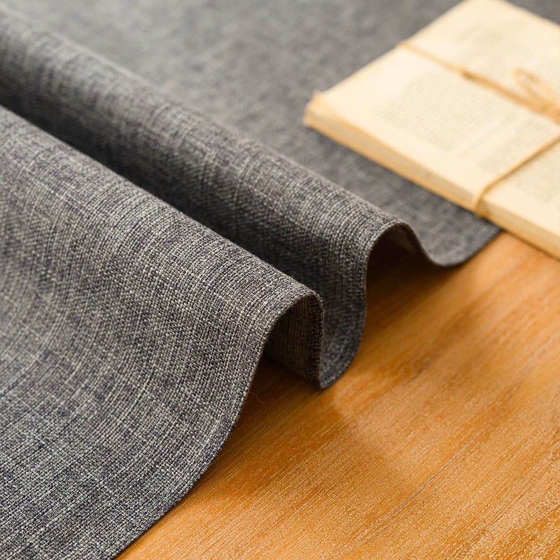Kiatuniya Table Runner Modern Table Runner Grey Table Runner 40
