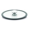 Berndes 16 cm Glass Lid with Black Silicon Rim