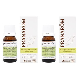 Pranarom Rosemary Camphor, 0.3 fl oz (10 ml), Set of 2
