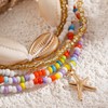 Ingemark Shell Anklet for Women Hawaiian Summer Beach Seashell Anklets