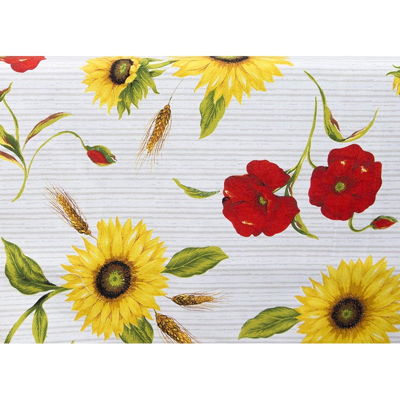 BIANCHERIAWEB 100% Cotton Tablecloth for Kitchen - Made in Italy