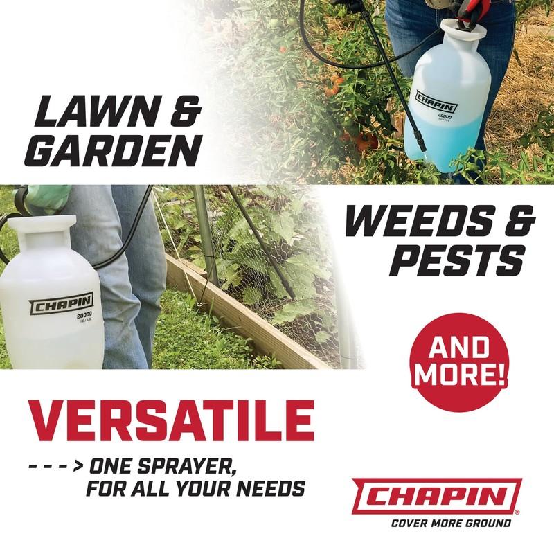 Chapin USA 20005 Pump Sprayer, 2 Gallon, Lawn and Garden,