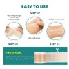 Pumkot Silicone Scar Tape Roll 1.6"x120" Surgical Scars Keloid Burn