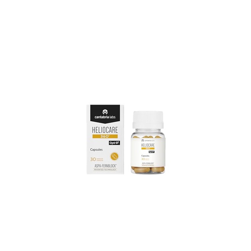 Heliocare 360° 500 Mg Suplemento Alimenticio 30 Cápsulas