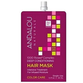 Andalou Naturals Color Care Deep Conditioning Hair Mask 1000 Roses Complex 44mL