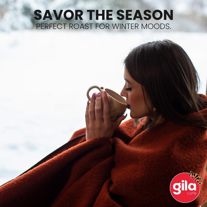 gila café Ground Coffee Medium Roast Espresso 32oz (1-Pack) -