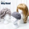 Gisafai 3 Pcs Foam Wig Head with 50 Pcs T