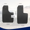 AULESSE Mud Flaps Splash Guards Compatible with Bronco 2/4-Door Accessories