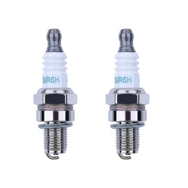 Pack of 2 CMR6H Spark Plugs Replacement Spark Plugs Suitable for Chain Lawnmower Engines