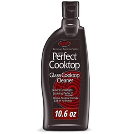 HOPE'S Perfect Cooktop Glass and Ceramic Cooktop and Stove Top Cleaner, Fast Acting and Removes Burnt on Stains from Glass Ceramic Smooth Top Ranges with its No Rinse Formula, 10.6 Oz, Pack of 1