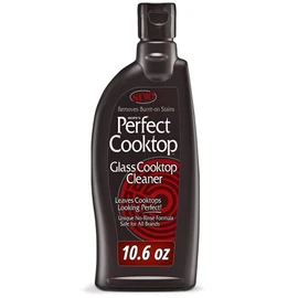 HOPE'S Perfect Cooktop Glass and Ceramic Cooktop and Stove Top Cleaner, Fast Acting and Removes Burnt on Stains from Glass Ceramic Smooth Top Ranges with its No Rinse Formula, 10.6 Oz, Pack of 1