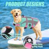 EMUST Dog Flotation Vest, Reflective Life Jacket for Small Dogs