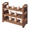 Wooden Egg Holder 3 Layer Fresh Egg Rack Holders Countertop