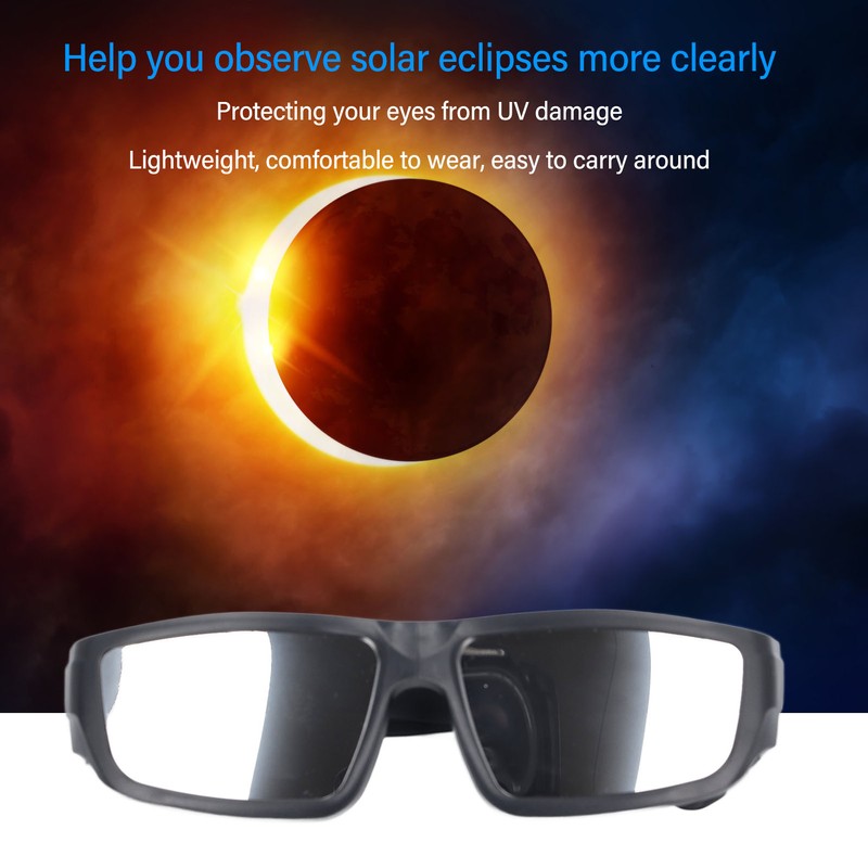 5 Pcs Solar Eclipse Glasses Lightweight Comfortable Portable Sun Viewing