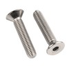 M4-0.7 x 10mm Flat Head Socket Cap Screws Bolts, Stainless