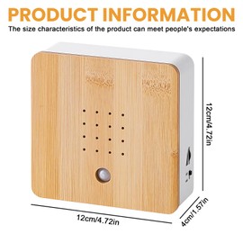 Bird Chirping Motion Sensor, Motion Sensor, Bird Chirping, Natural Sounds Box with Motion Sensor, Bird Chirping Box, Natural Sounds Box, Ideal for Falling Asleep, Relaxing, Meditating