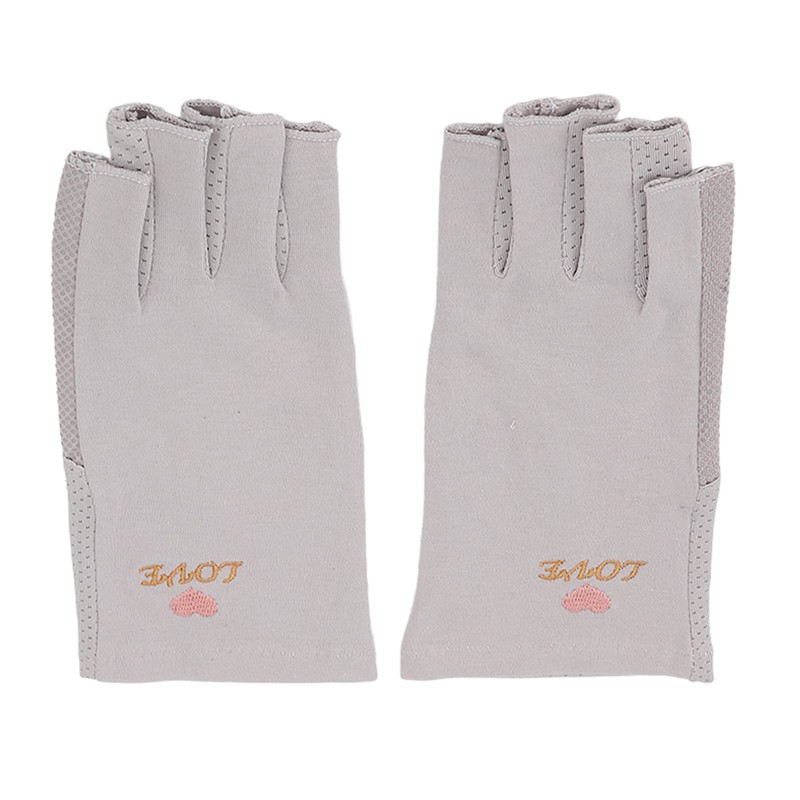 Guantes protectores de manicura Guantes de fibra de algodón para