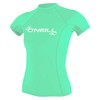 O'Neill Women’s Wetsuits, T-Shirts, WMS Basic Skins S/Rash Guard, Light