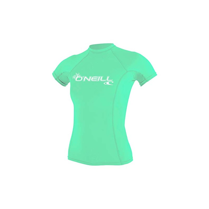 O'Neill Women’s Wetsuits, T-Shirts, WMS Basic Skins S/Rash Guard, Light