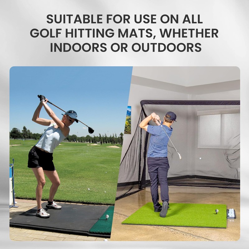 FINGER TEN Golf Rubber Tees Driving Range Value 5 Pack,