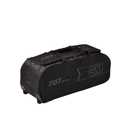Gunn & Moore GM Cricket 707 Duffle Premium Kit Bag, Full Size - Black Color