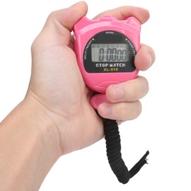 Electronic Sports Stopwatch Timer, Waterproof Colorful Stopwatch Electronic Simple Fall Protection for Competition for Fitness for Sports