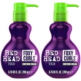 TIGI - Bed Head Foxy Curls Contour Cream Crema para el cabello, (Pack de 2 unidades)