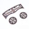 Union Jack Coaster PU Leather Shockproof Mat Pad Interior Anti-slip