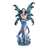 Ebros Gift Aqua Water Elemental Fairy Naiad Goddess Statue 12"