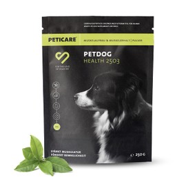 Peticare PetDog Health 2503 Muscle Building Muscle Maintenance Powder for Dogs with Essential Amino Acids, Collagen Strengthens Muscles, Relieves Joints High Acceptance Natural Supplement Food