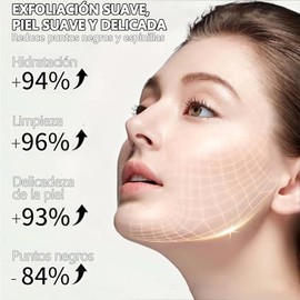 2 Pack Gel exfoliante purificante，Exfoliating Scrub Gel for Face and Body，Elimina Suavemente las Células Muertas, Hidrata y Unifica el Tono para una Piel Radiante，100% Natural para Todo Tipo de Piel