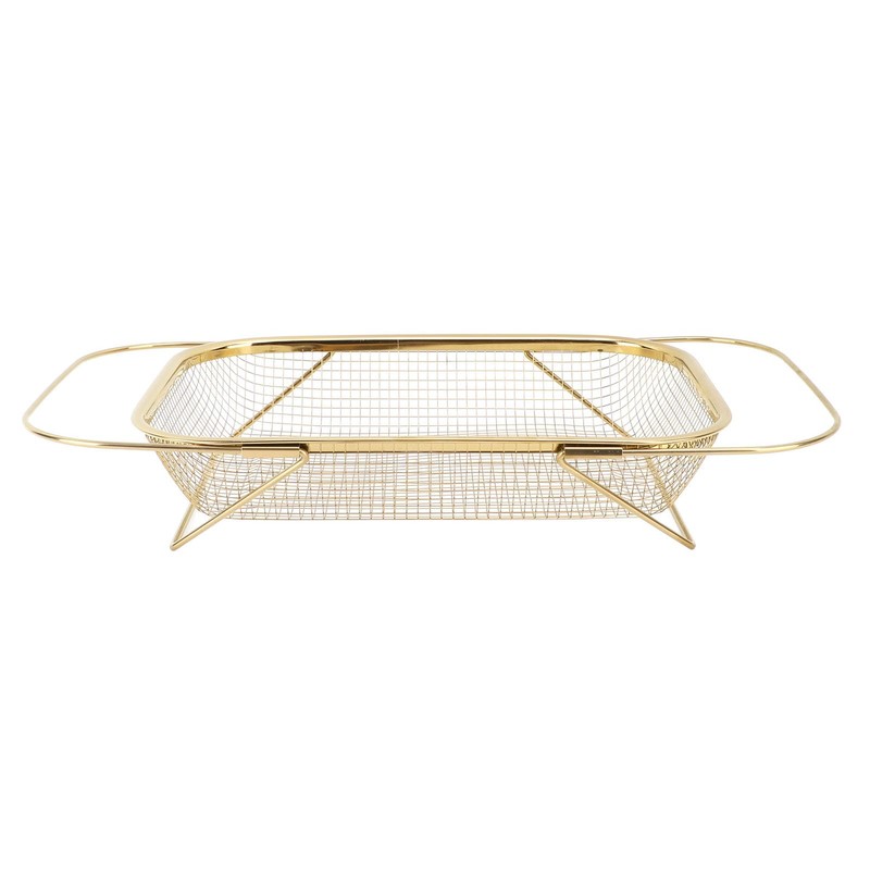 Over The Sink Colander Strainer Basket, Expandable Over The Sink