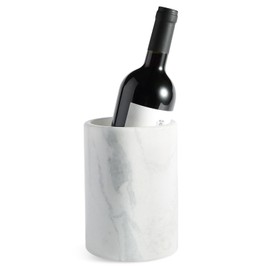 BCS Marble Wine Bottle Chiller - Versatile Wine Chillers for Bottles - Applicable to Kitchen Utensil Holder/Makeup Brush Holder/Pen Holder for desk That Also Serve as Lamp Shade - Straight