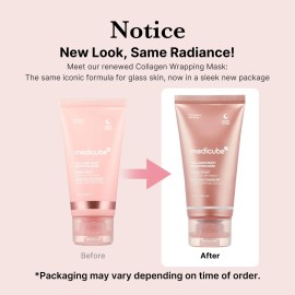 medicube Collagen Night Mask 1.69 Fl Oz Overnight Elasticity Booster for Firmer Skin