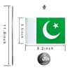 GentleGirl.USA Mini Country Table Flags (Pakistan)