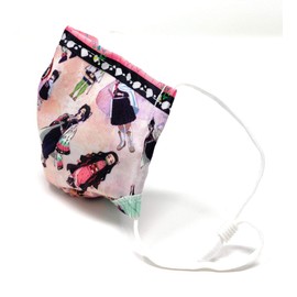 Maskara by BengC Japanese Manga Anime Girls KIDS Face Mask - 3D Fit - Nose Wire Clip