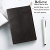 Lemical Black B6 Notebook 720 Pages Thick Leather Journal Gift