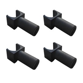 Wheelchair Seat Rail GuideFits 7/8 Inch Tubing, Drive Wheelchair Replacement Parts, Replacement Wheelchair Parts, Detachable Arm Frame Seat Rail Guide, Wheelschairs Common Replacement Part (4PCS)