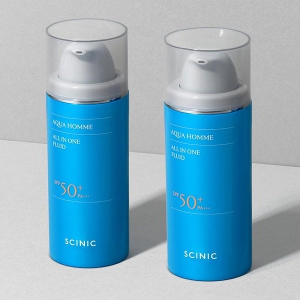 Scinic Scinic Aqua Homme All-in-One Fluid 1+1 / 싸이닉 싸이닉