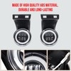 KAKABAS LED Fog Lights with DRL for Dodge Ram 1500/2500/3500