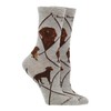 WHD Chocolate Lab Socks (Gray, Medium)