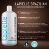 Lapielle - Brazilian Keratin Formaldehyde Free Hair Straightening Treatment -