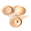 Inspire My Play 3 x Natural Silicone Collapsible Funnels for