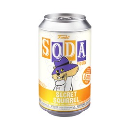 Funko 52214 Vinyl SODA! 4.25" Hanna-Barbera Secret Squirrel Collectible Toy with Possible Random Chase Variant