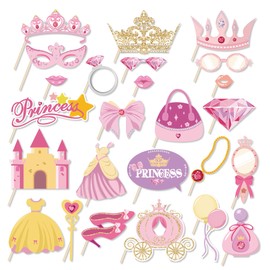 Princess Party Decorations - 25 Pcs Princess Birthday Decorations, Princess Party Bags, Princess Birthday Party Supplies, Princess Gifts, Princess Party Supplies Decoration, Party Decorations for Kids