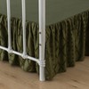 Bed Skirt Queen Size Ruffled Bed Skirt with Split Corners,