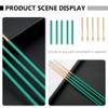 10Pcs Bamboo Ear Picks with Anti-Skid Handle Ear Wax Removal