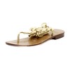 Sam Edelman Deirdre Flat Sandal Goldmine 7 Medium