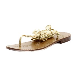 Sam Edelman Deirdre Flat Sandal Goldmine 7 Medium