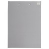 MAUL 2335295 A4 Portrait Clipboard with Foil Cover - Silver